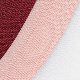 White/Wonder Mauve/Shadow Red