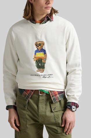 Polo Bear pulover s flisirano notranjostjo