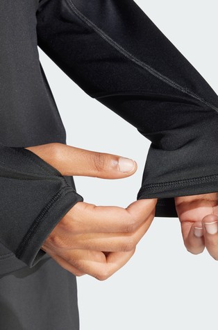 ADIDAS Own the Run tekaški pulover z delno zadrgo Črna - Black 5
