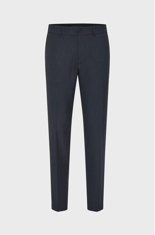 Slim fit hlače iz mešanice z viskozo