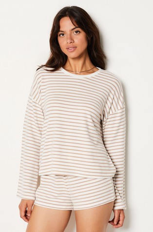Paby Striped Pyjama Sweatshirt