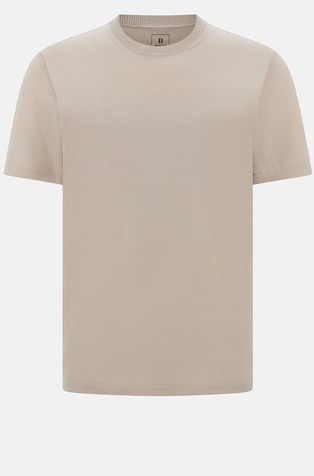 BOGGI MILANO Merino wool T-shirt Sand 3
