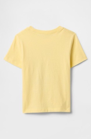 GAP babyGap | Disney majica s kratkimi rokavi za malčke Rumena - Pale Banana 12-0824Tcx 2