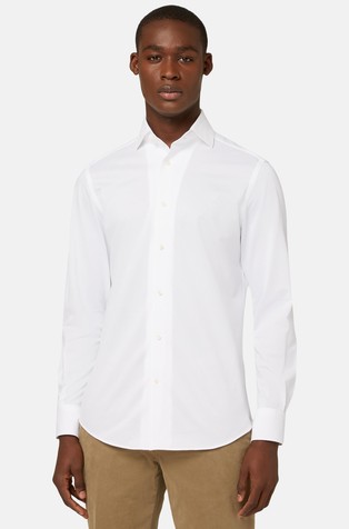 Regular fit srajca iz japonske jersey tkanine