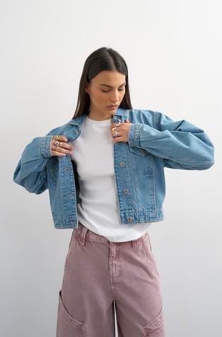 TSEVI cropped jakna iz denima