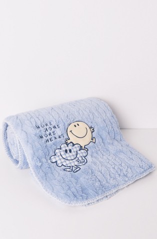 SmileyWorld® plush blanket