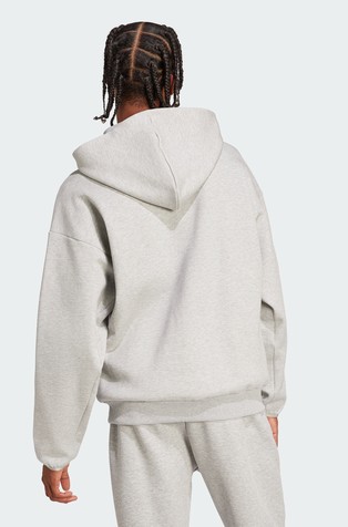 ADIDAS Future Icons Small Logo Full-Zip Hoodie Gray 2