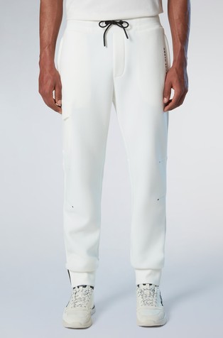 Piqué scuba cargo sweatpants