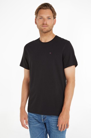 Regular fit majica z okroglim izrezom