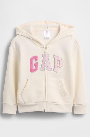 babyGap Relaxed Logo Zip Hoodie