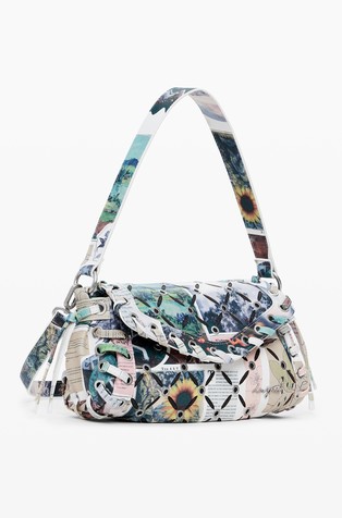DESIGUAL Majhna torbica s potiskom Večbarvna - Multi 2