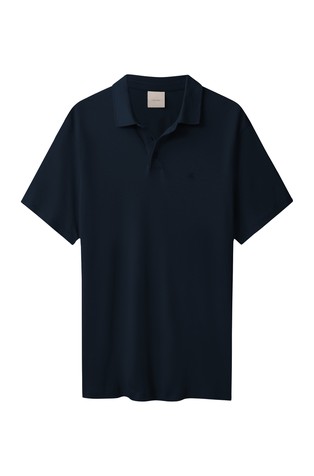 CALVIN KLEIN Pima Cotton Polo Shirt Dark Blue 7