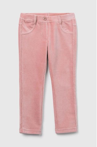 Ribbed chenille trousers