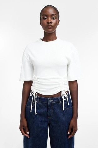 TSMALLE detail T-shirt