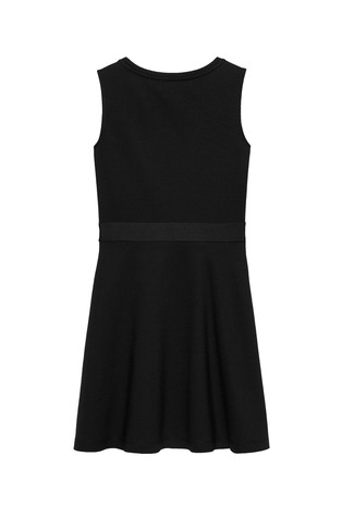 CALVIN KLEIN Viscose-blend Sleeveless Dress Black 2