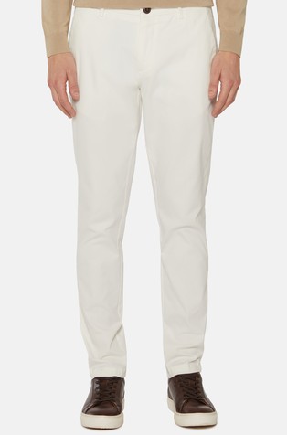 Slim fit Stretch Cotton Trousers