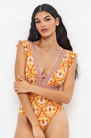 Vzorčaste enodelne kopalke