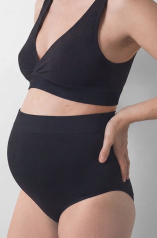 High-waisted maternity panty