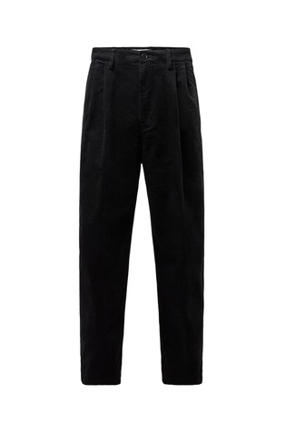 Cotton corduroy tailored trousers