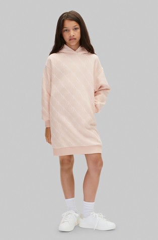 Monogram Hooded Dress
