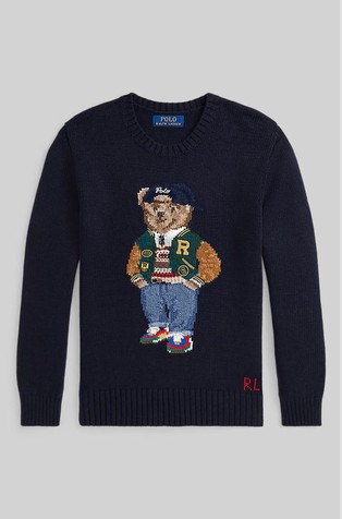 Polo Bear pleten pulover