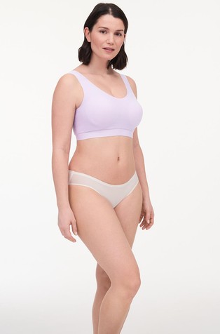 SoftStretch podložen modrček z V-izrezom