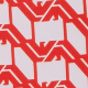 Orange / White