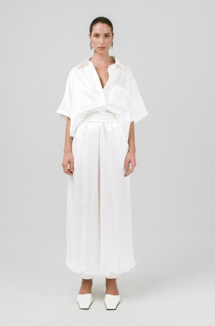 Marea pants in satin