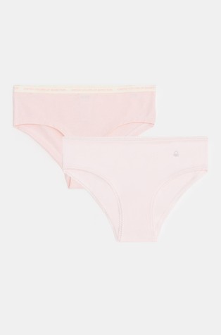 BENETTON Two pairs of underwear in stretch cotton