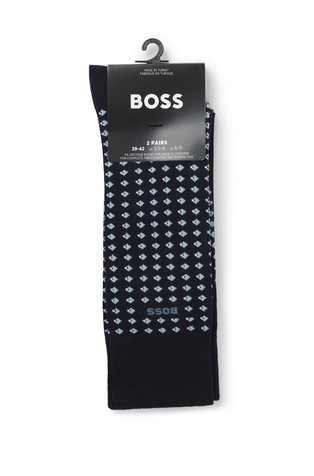 Paket 2 parov nogavic iz bombažne mešanice