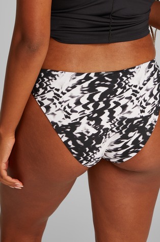 CALVIN KLEIN Bikini Bottoms - CK Essentials Black / White 2