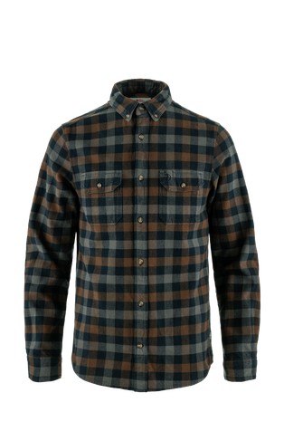 Skog slim fit karirasta flanelasta srajca