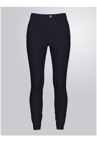 Skinny hlače z okrasnimi kamenčki