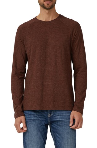 Bombažna majica z dolgimi rokavi