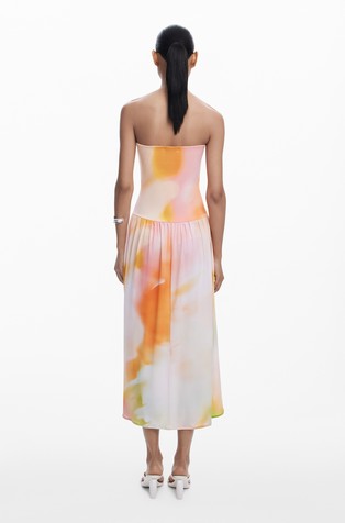 DESIGUAL 2-in-1 long gradient dress Multi 2