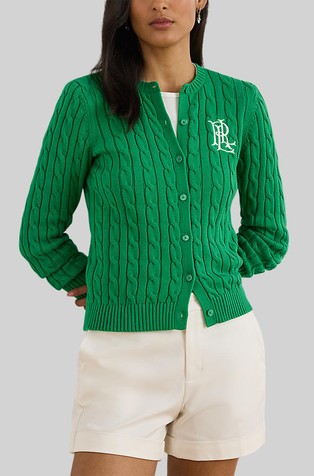 Pletena bombažna jopa