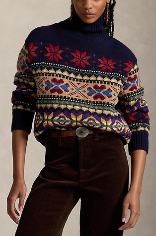Wool-blend Turtleneck