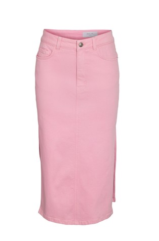 NOISY MAY NMKATH midi denim krilo Roza - Light Rose 6