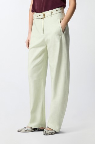 Ravne hlače s pasom