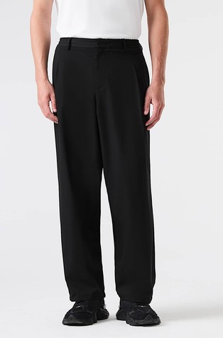 Baggy Wide Leg Trousers with Adjustable Cuffs