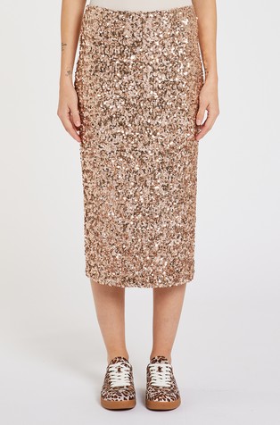 Midi krilo z bleščicami