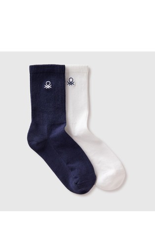 Paket 2 parov nogavic z logotipom