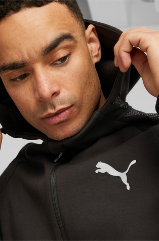 PUMA Evostripe Full-Zip Hoodie Black 4