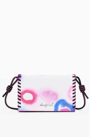 Večnamenska denarnica s tie-dye vzorcem