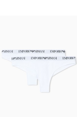 Two-pack of ASV Iconic organic-cotton Brazilian briefs