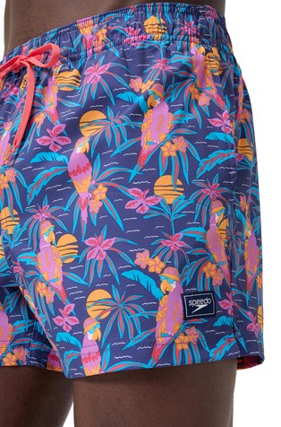 SPEEDO Redondo Volley vzorčaste kopalke Škrlatna - Purple - Multi Print 4