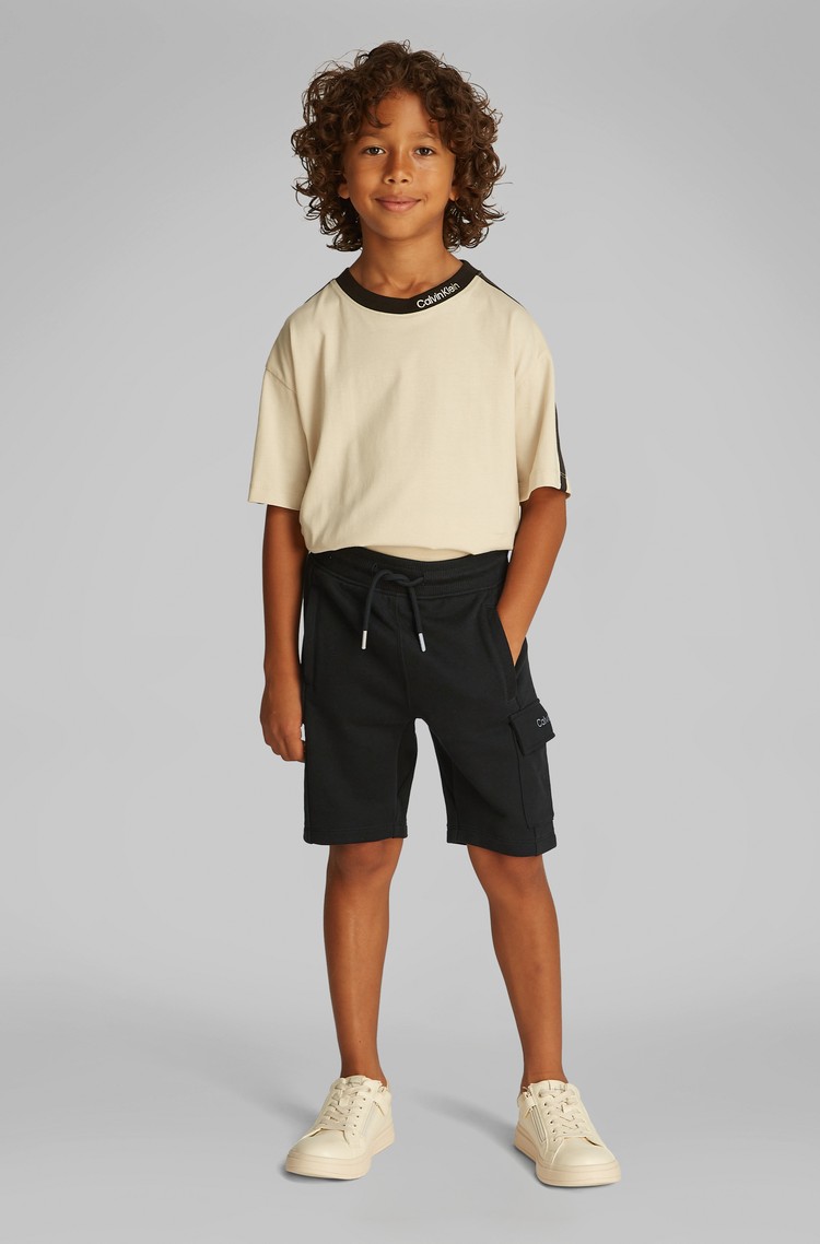 CALVIN KLEIN Cargo kratke hlače Črna - Black 