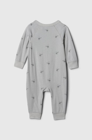 GAP Baby Brannan Bear Logo Footless One-Piece High Rise 15-4101 Tcx 2