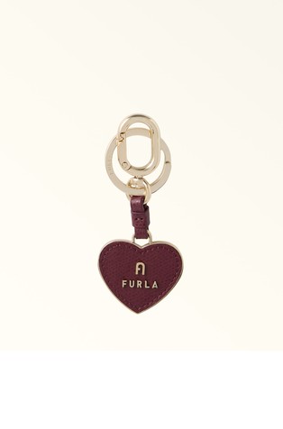 Keyring with Heart Charm
