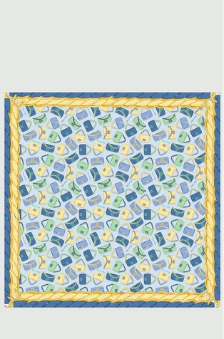 Le Muse project silk scarf